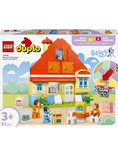Konstruktorius LEGO® DUPLO® Bluey's Family House 10459