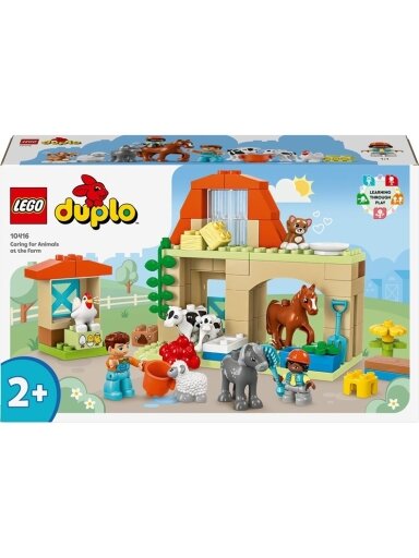 Konstruktorius LEGO® Duplo Gyvūnų priežiūra ūkyje 10416