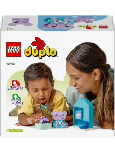 Konstruktorius LEGO® Duplo Kasdienė rutina: maudynės 10413