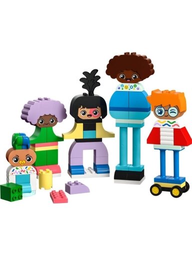 Konstruktorius LEGO Duplo Konstruojami emocijų žmogeliukai