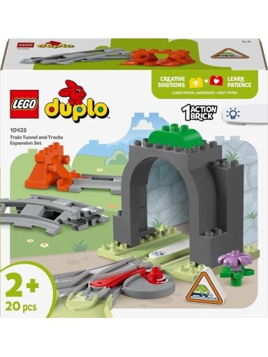 Konstruktorius LEGO® Duplo Train Tunnel And Tracks Set 10425
