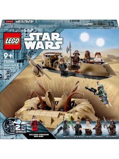 Konstruktorius LEGO® Dykumų luotas ir sarlako duobė 75396