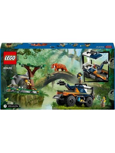 Konstruktorius LEGO® Džiunglių tyrinėtojo visureigis 60426