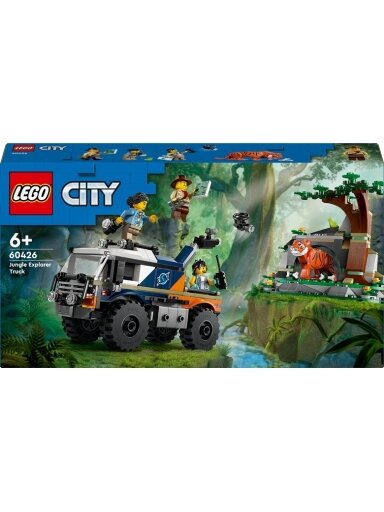 Konstruktorius LEGO® Džiunglių tyrinėtojo visureigis 60426