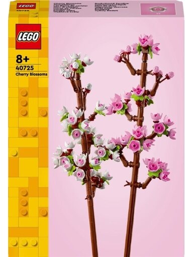 Konstruktorius LEGO® Flowers Vyšnių žiedai 40725