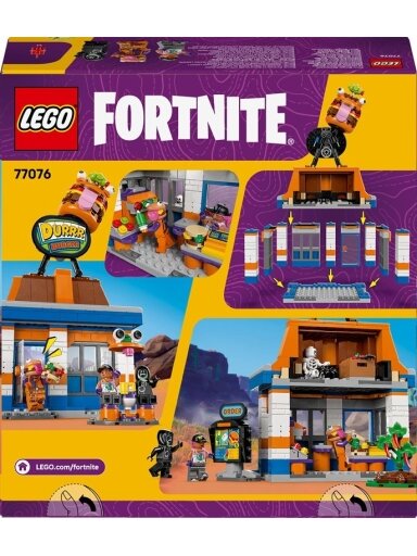 Konstruktorius LEGO® Fortnite Durrr Burger Restaurant 77076