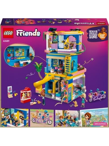 Konstruktorius LEGO® Friends draugų namai 42689, 794 vnt.
