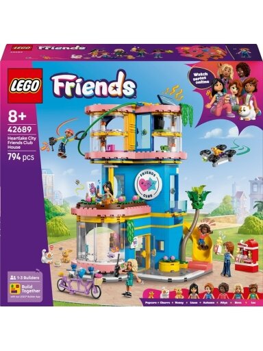 Konstruktorius LEGO® Friends draugų namai 42689, 794 vnt.