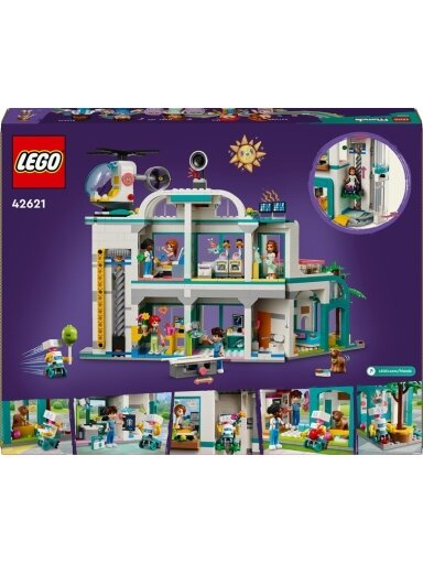 Konstruktorius LEGO® Friends Hartleiko miesto ligoninė 42621