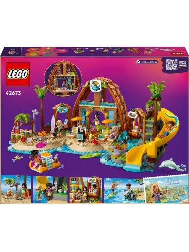 Konstruktorius LEGO® Friends Holiday Beach Resort 42673