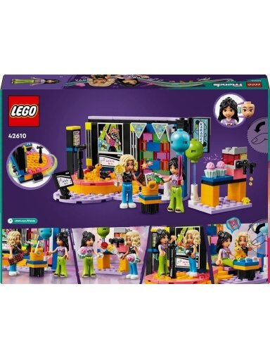Konstruktorius LEGO® Friends Karaokės vakarėlis 42610