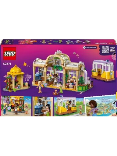 Konstruktorius LEGO® Friends Plant Café & Flower Shop 42671
