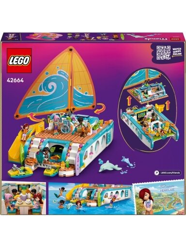 Konstruktorius LEGO® Friends Travel Boat Adventure 42664