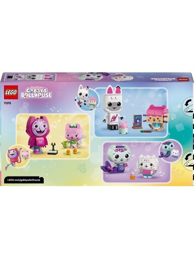 Konstruktorius LEGO® Gabės bičiuliai kačiukai 11215, 324 vnt