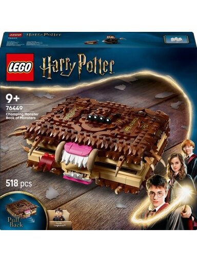 Konstruktorius LEGO® Harry Potter Chomping Book of Monsters