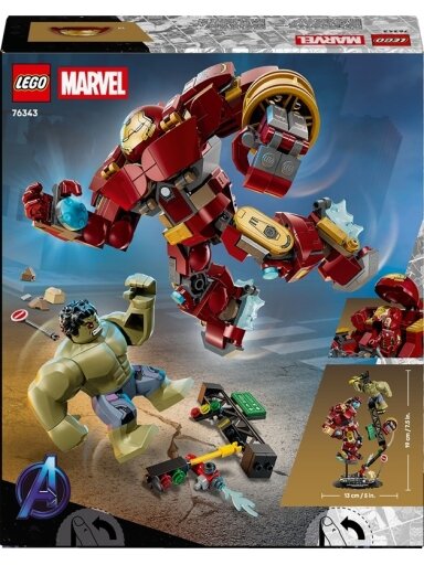 Konstruktorius LEGO® Hulkbuster vs. The Hulk 76343