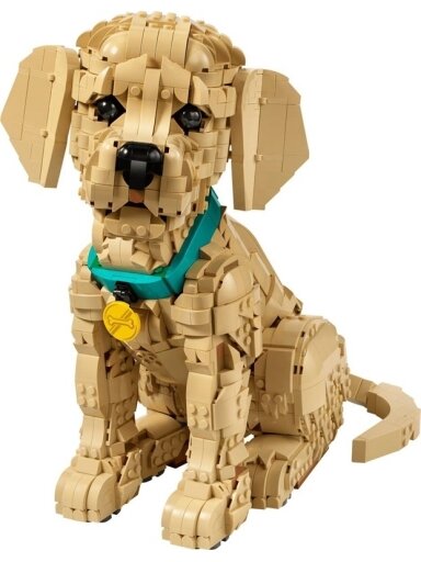 Konstruktorius LEGO® Icons Auksaspalvių šun 11384, 2102 vnt.