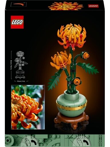 Konstruktorius LEGO® Icons Chrizantema 10368