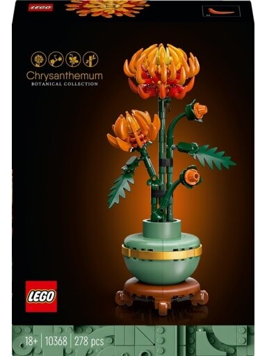 Konstruktorius LEGO® Icons Chrizantema 10368