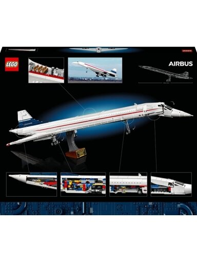 Konstruktorius LEGO® Icons Concorde 10318