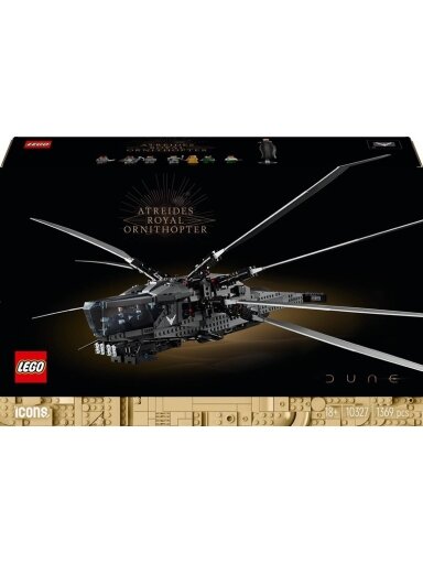 Konstruktorius LEGO® Icons Kopa – Atreides Royal Ornithopter