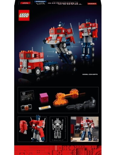 Konstruktorius LEGO® Icons Optimus Prime 10302