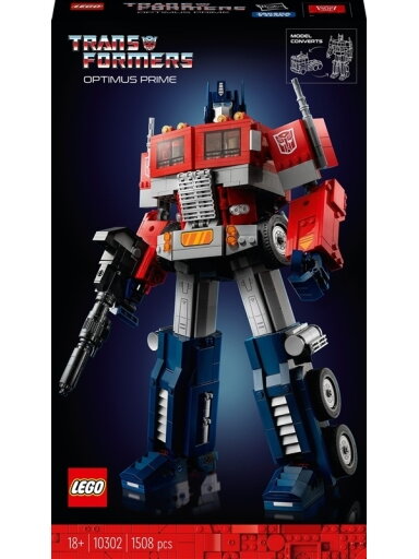 Konstruktorius LEGO® Icons Optimus Prime 10302