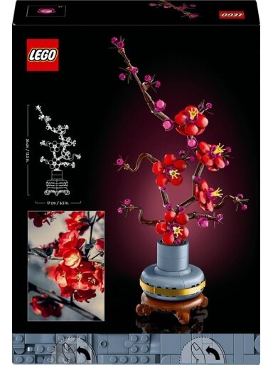 Konstruktorius LEGO® Icons Slyvos žiedai 10369