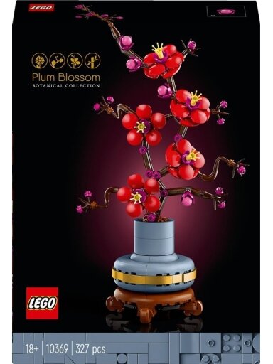 Konstruktorius LEGO® Icons Slyvos žiedai 10369