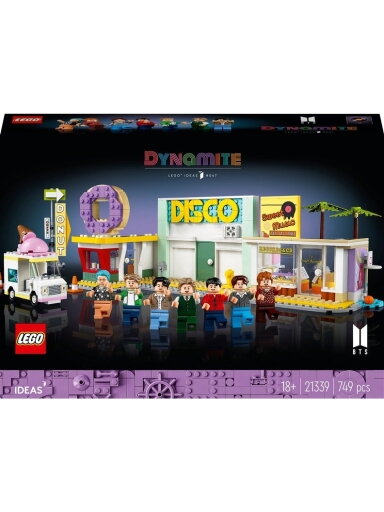 Konstruktorius LEGO Ideas BTS Dynamite 21339