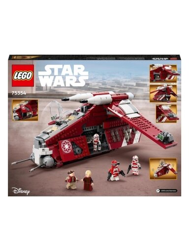 Konstruktorius LEGO Korasanto gvardijos šturmo erdvėlaivis