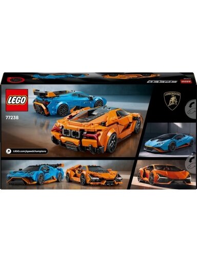 Konstruktorius LEGO® Lamborghini Revuelto & Huracán 77238