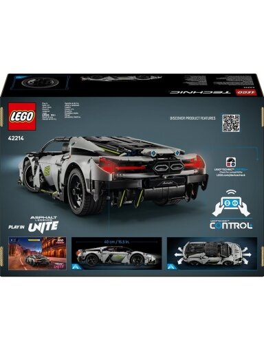 Konstruktorius LEGO® Lamborghini Revuelto Sports Car 42214