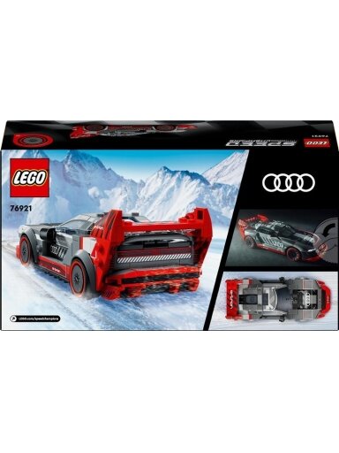 Konstruktorius LEGO Lenktyn auto Audi S1 e-tron quattro