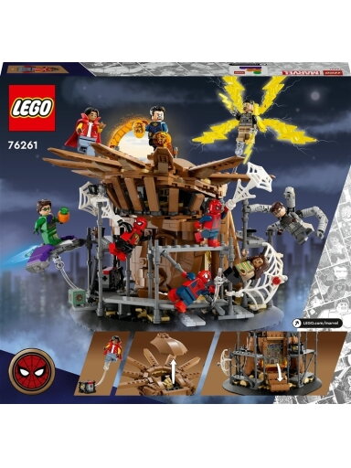 Konstruktorius LEGO Marvel Paskutinis žmogaus-voro mūšis