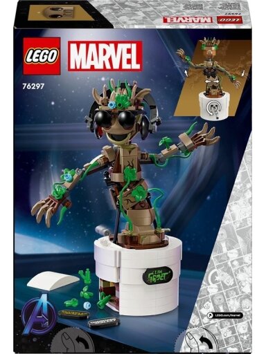 Konstruktorius LEGO® Marvel Šokantis Grūtas 76297
