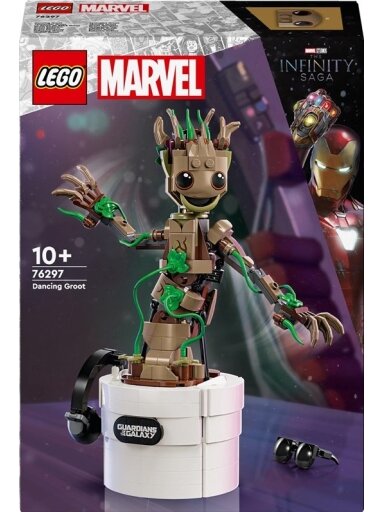 Konstruktorius LEGO® Marvel Šokantis Grūtas 76297