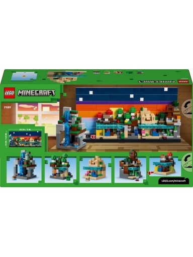 Konstruktorius LEGO® Minecraft Mini Biomes 21589, 797 vnt.