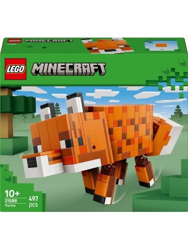 Konstruktorius LEGO® Minecraft The Fox 21588, 497 vnt.