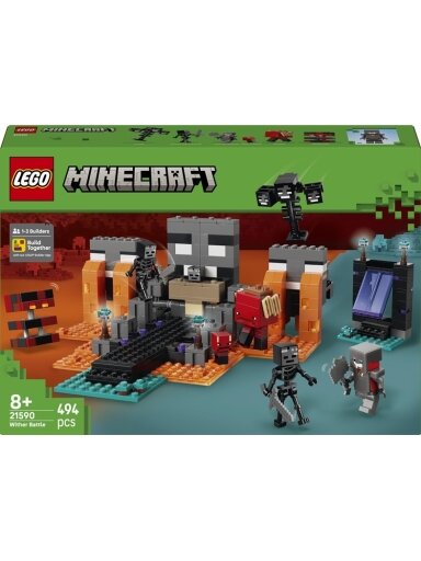 Konstruktorius LEGO® Minecraft Wither Battle 21590, 494 vnt.