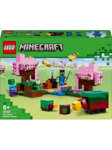 Konstruktorius LEGO® Minecraft Žydinčių vyšnių sodas 21260