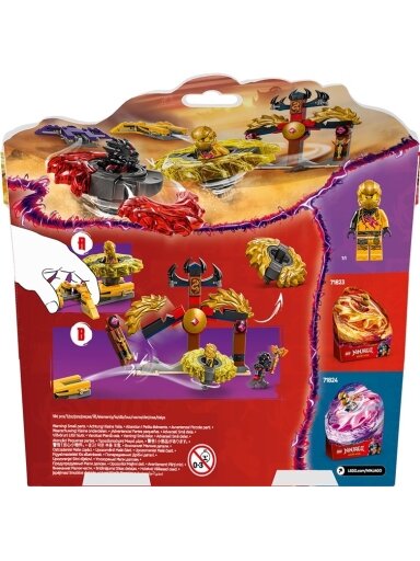 Konstruktorius LEGO® Ninjago Drakono kovos rinkinys