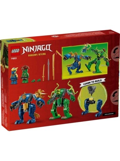 Konstruktorius LEGO Ninjago Jay roboto kova 71853, 107 vnt.