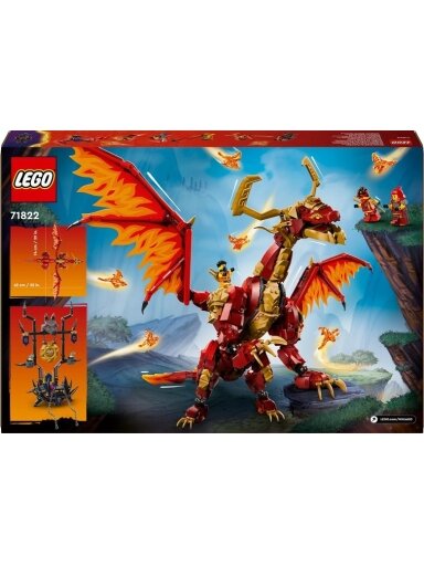 Konstruktorius LEGO® Ninjago Judėjimo Šaltinio drakonė 71822