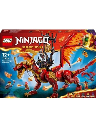 Konstruktorius LEGO® Ninjago Judėjimo Šaltinio drakonė 71822