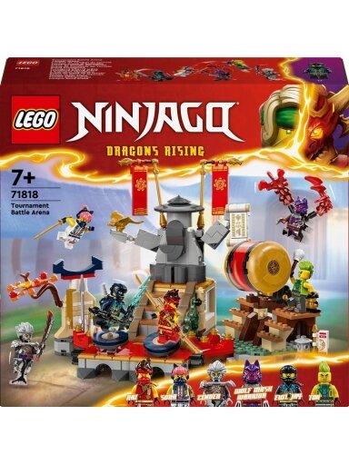 Konstruktorius LEGO® Ninjago Turnyro kovų arena 71818