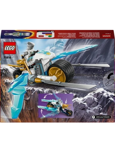 Konstruktorius LEGO® Ninjago Zeino ledo motociklas 71816