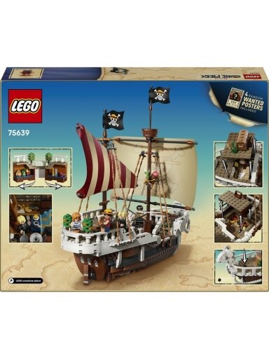 Konstruktorius LEGO® Piratų laivas 75639, 1376 vnt.