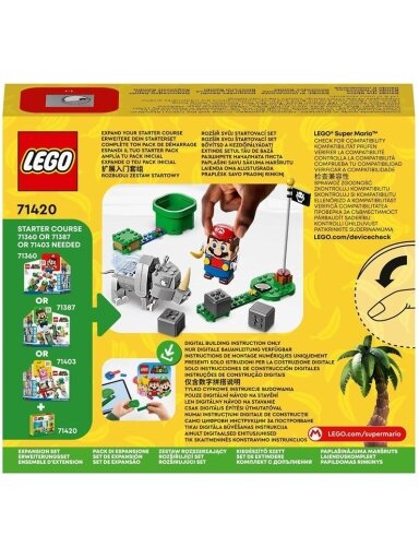 Konstruktorius LEGO Raganosio Rambio papildomas rinkinys