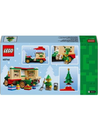 Konstruktorius LEGO® Santa's Delivery Truck 40746, 224 vnt.